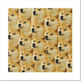 Doge Shiba Inu Memes Posters and Art